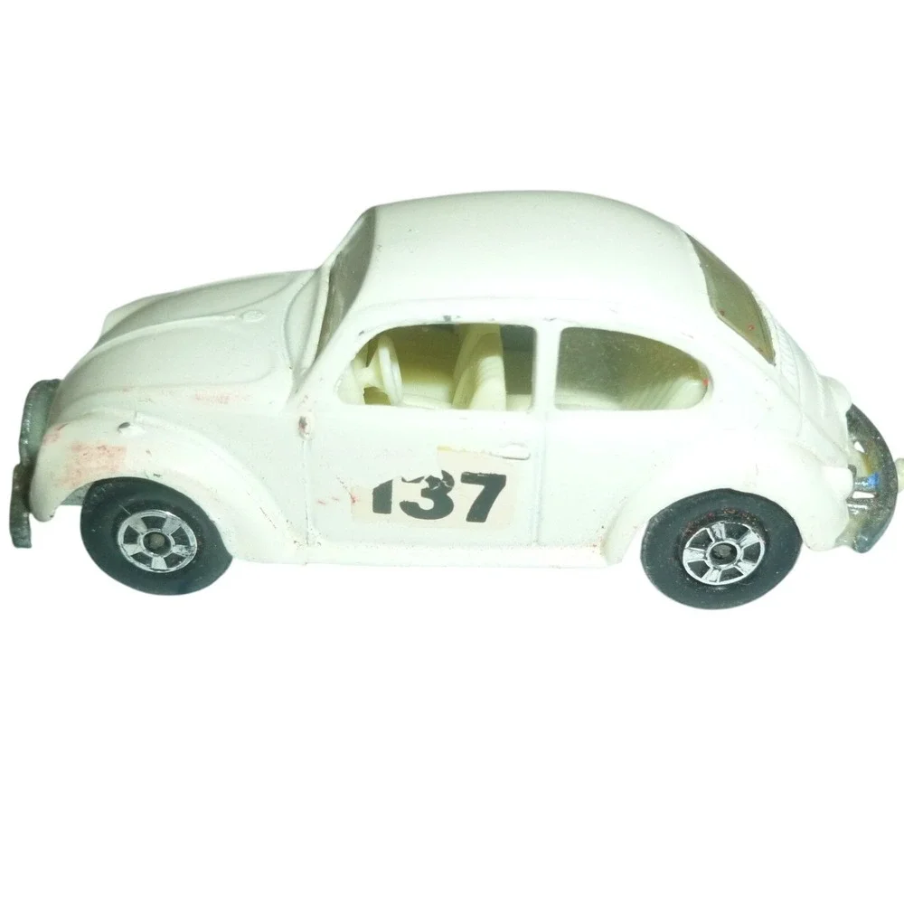 Matchbox Superfast No 15 Volkswagen 1500 Saloon White 137 Rally Monte Carlo 1970
